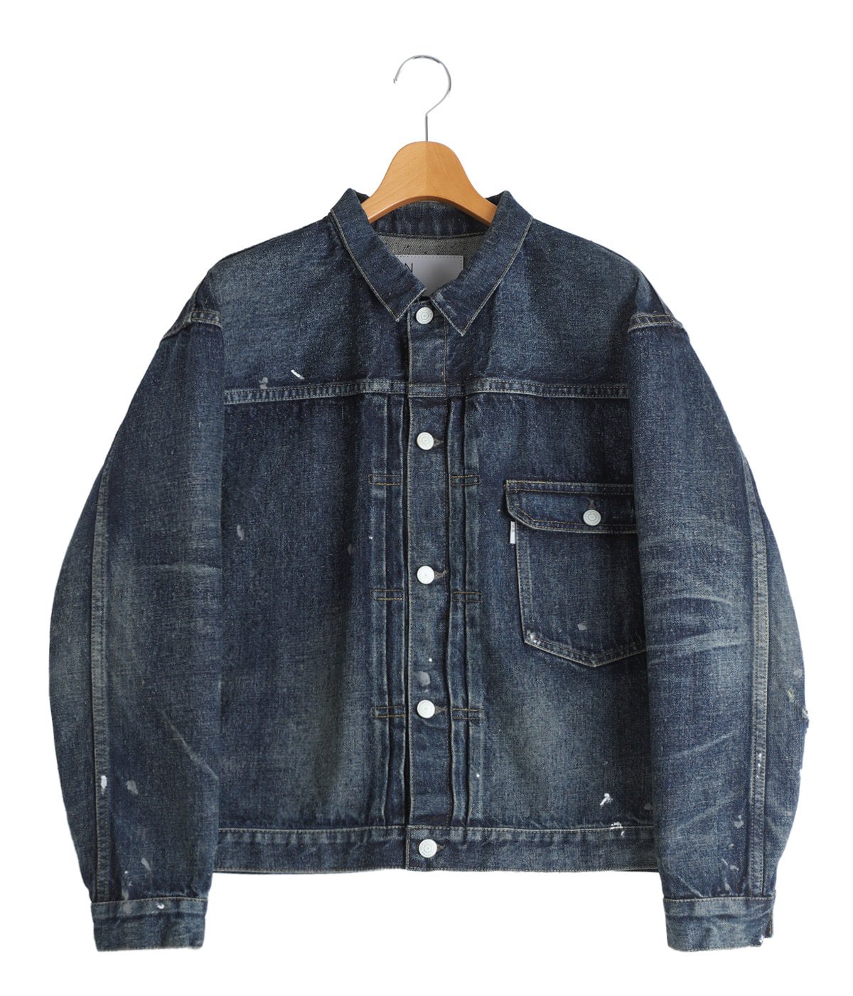 001 T-BACK DENIM JACKET | New Manual(ニューマニュアル) / アウター