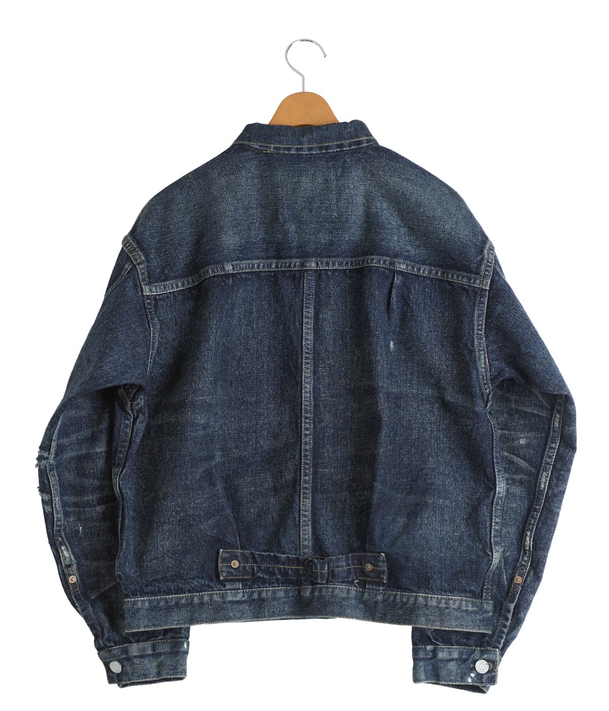 001 T-BACK DENIM JACKET | New Manual(ニューマニュアル) / アウター