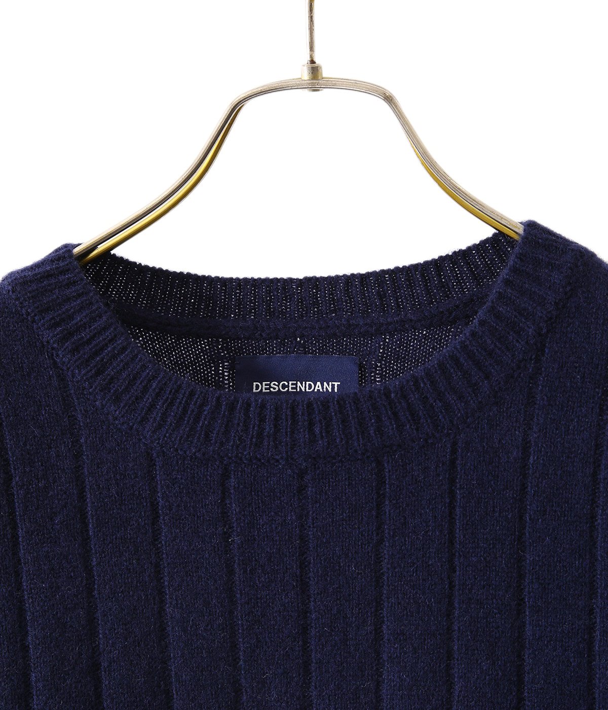 CREST CREW NECK KNIT | DESCENDANT(ディセンダント) / トップス