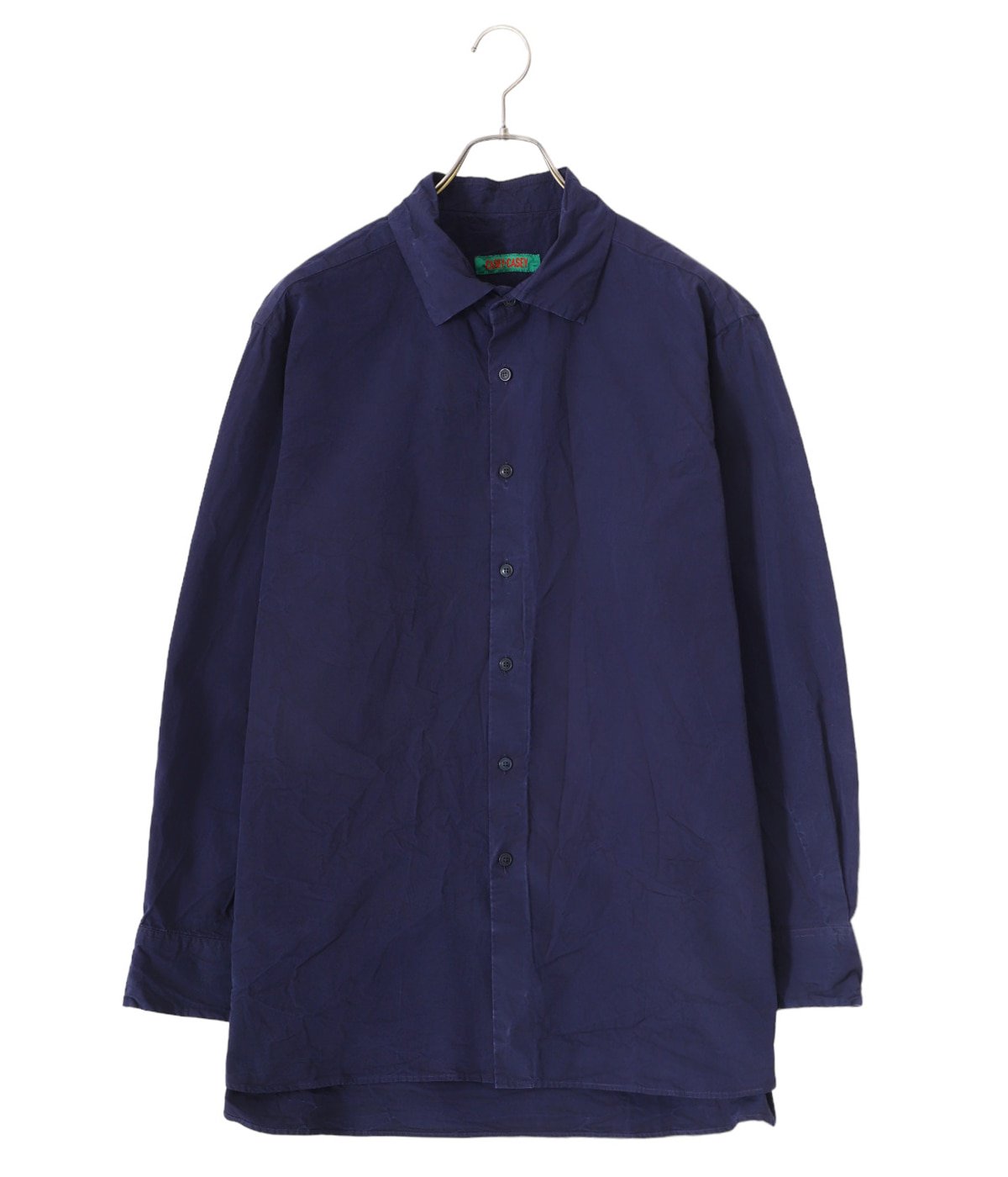 【CASEY CASEY】Big Raccourcie Shirt blue