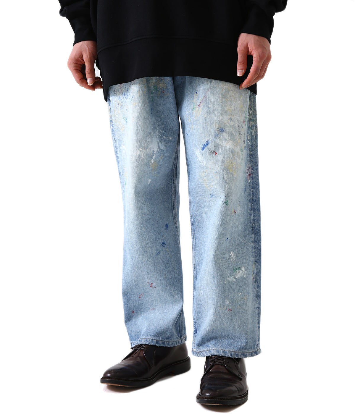 HERILL ヘリル 22ss HL Denim Splash Tuck | gulatilaw.com