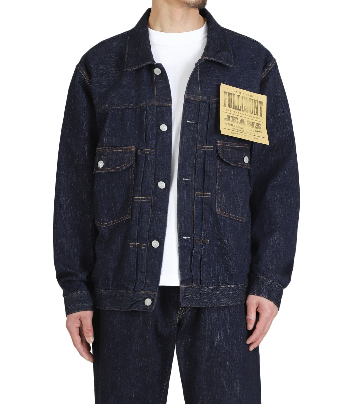 ジャケット・アウター FULLCOUNT Type 2 Denim Jacket 42 Type2 Denim Jacket (Super Smooth) | FULL COUNT(フルカウント