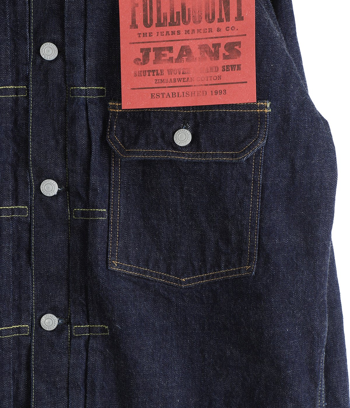Type1 Denim Jacket 13.7oz | FULL COUNT(フルカウント) / アウター