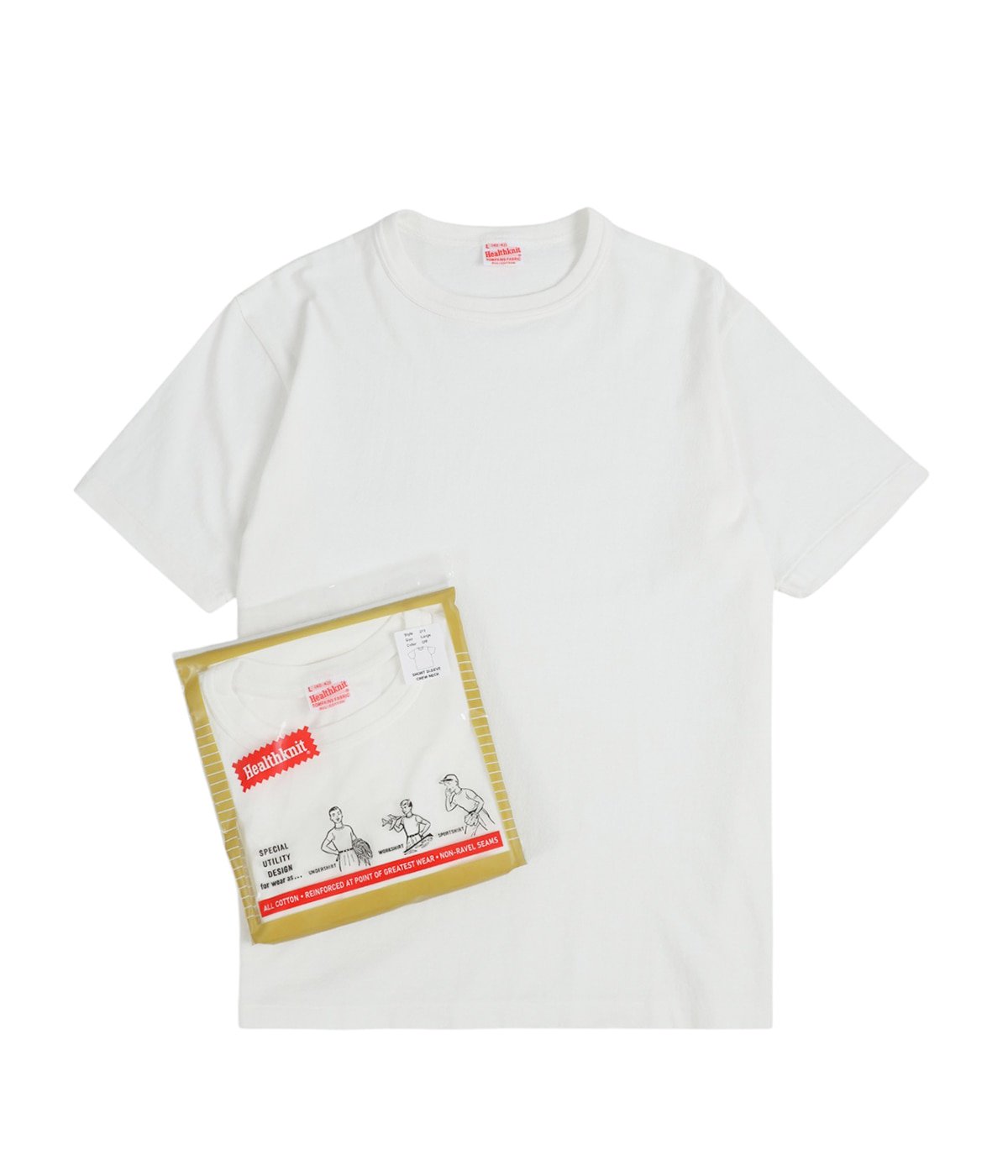 TOMPKINS JERSEY Crewneck S/S | Healthknit(ヘルスニット) / トップス