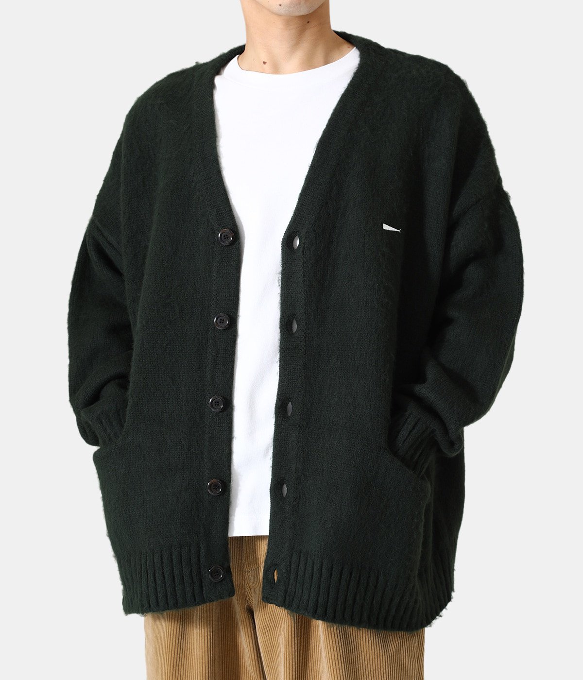 DESCENDANT NURSE KNIT CARDIGAN 1011 値下げ中 - カーディガン