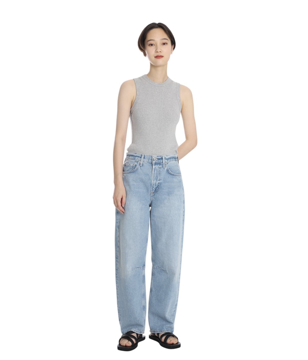 model（166cm） 着用サイズ：25inch