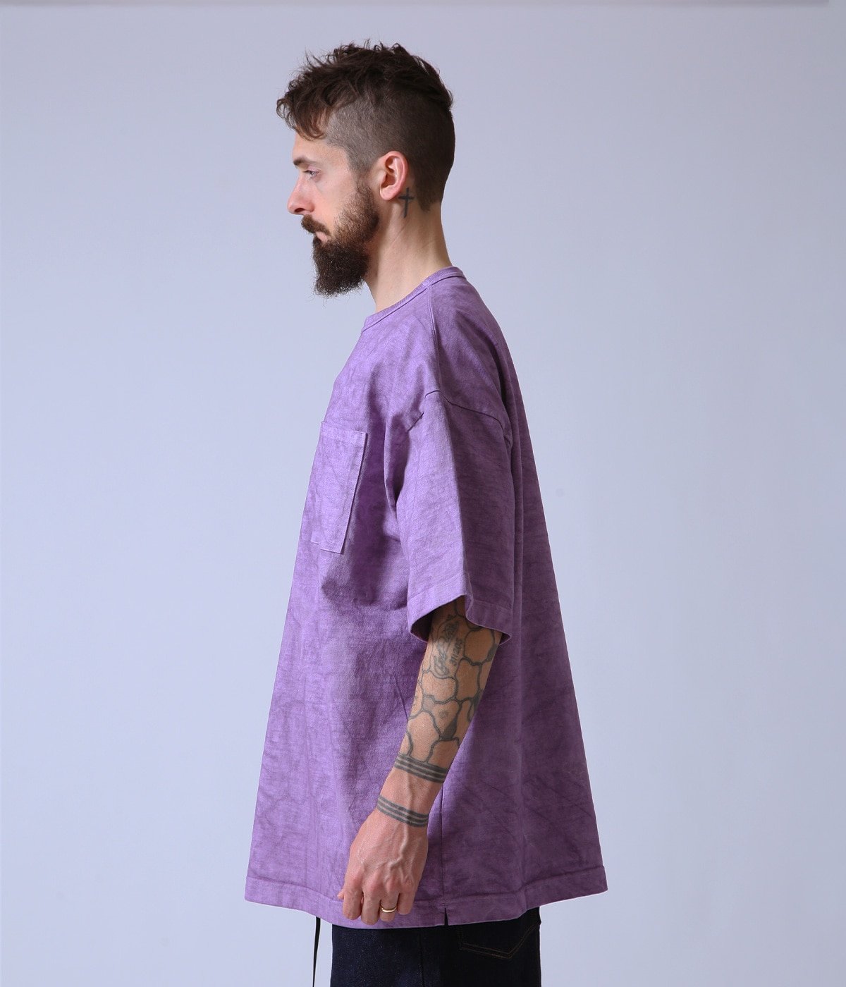 HEAVY COTTON BOX TEE PIGMENT DYED