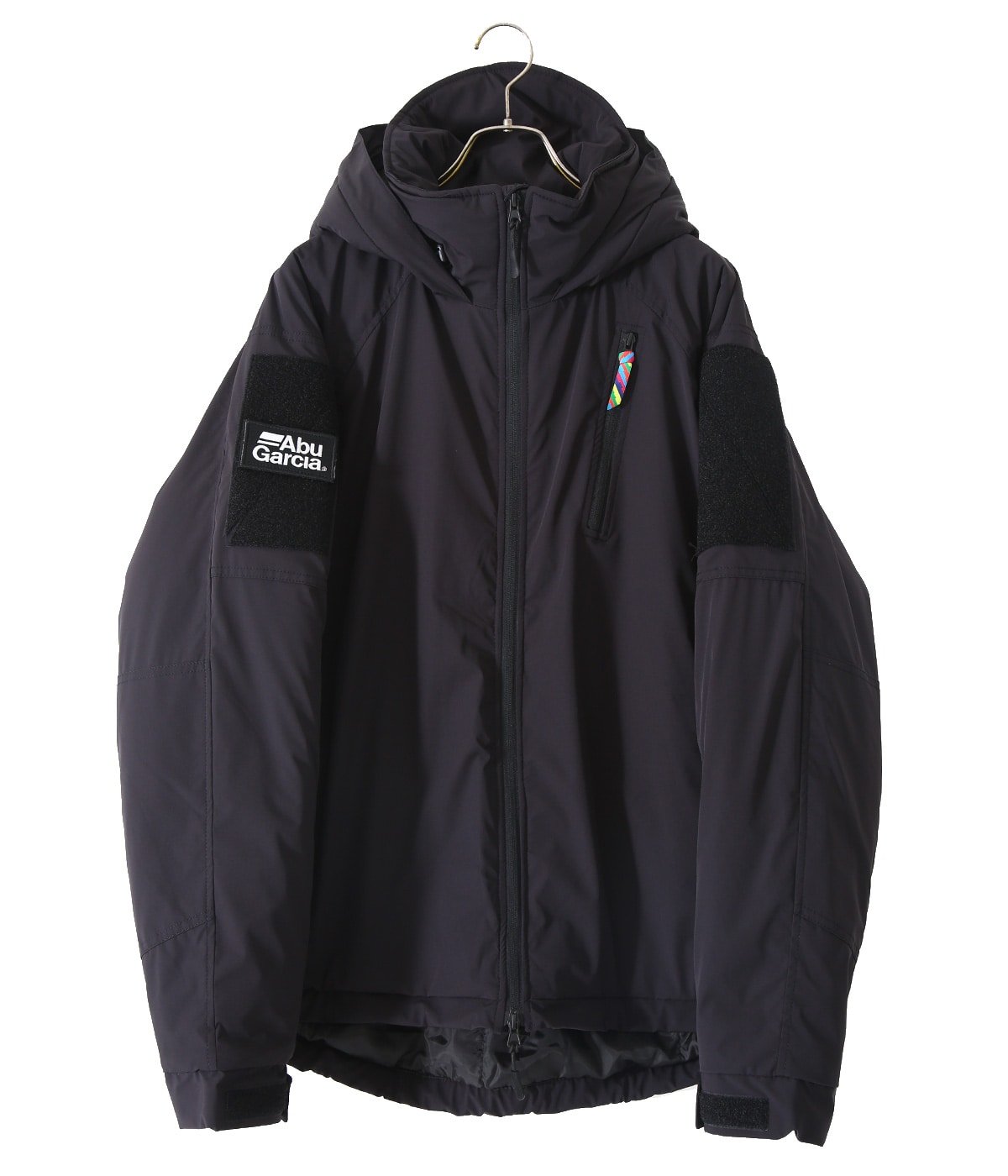 アブガルシア is-ness 別注 CLOUD PADDING ジャケット 黒LUKEouterwear