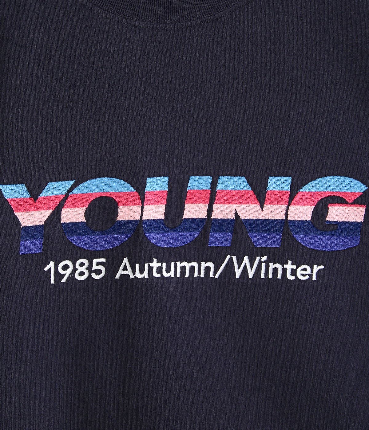 "YOUNG" Embroidery Tee