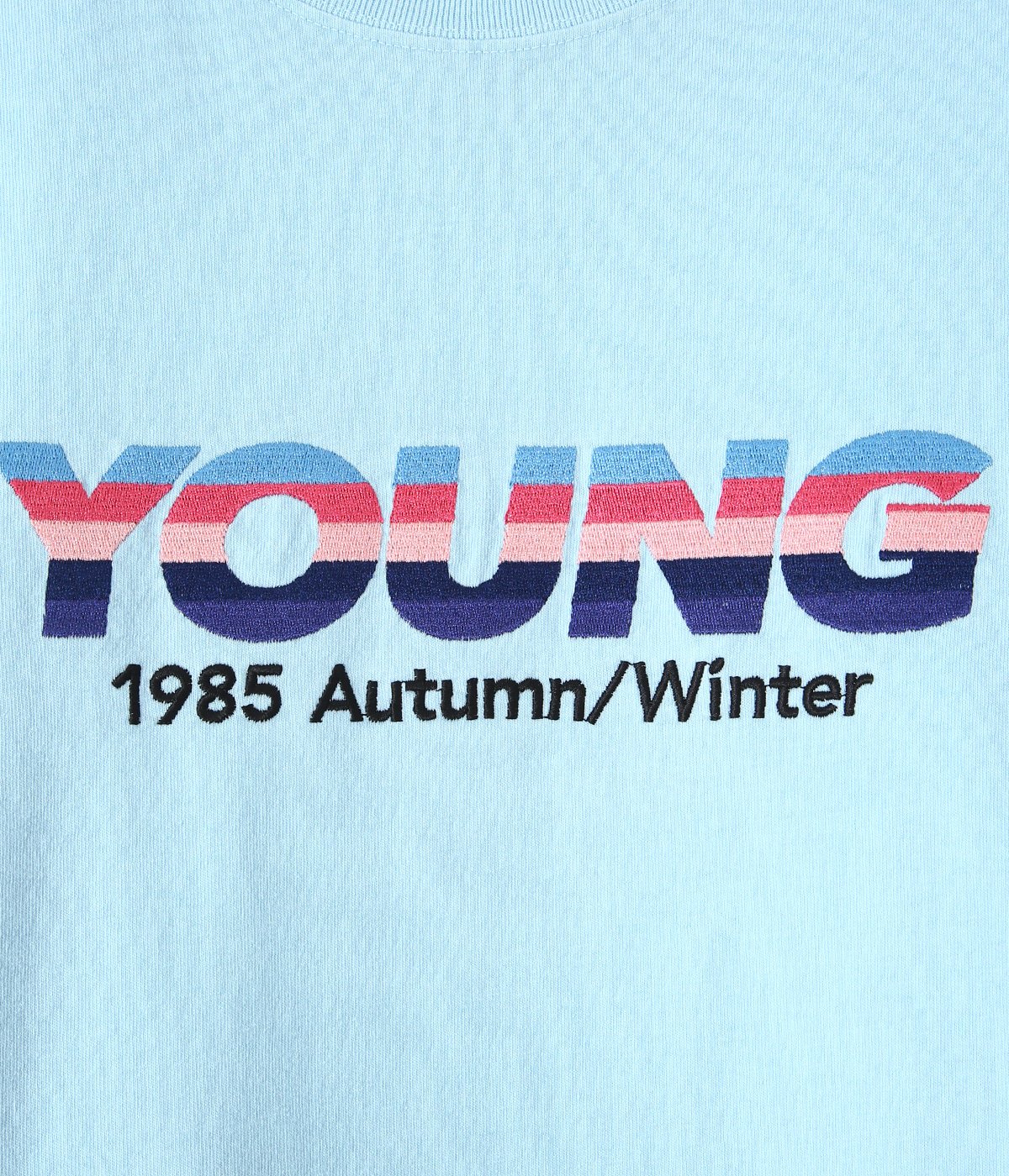 "YOUNG" Embroidery Tee