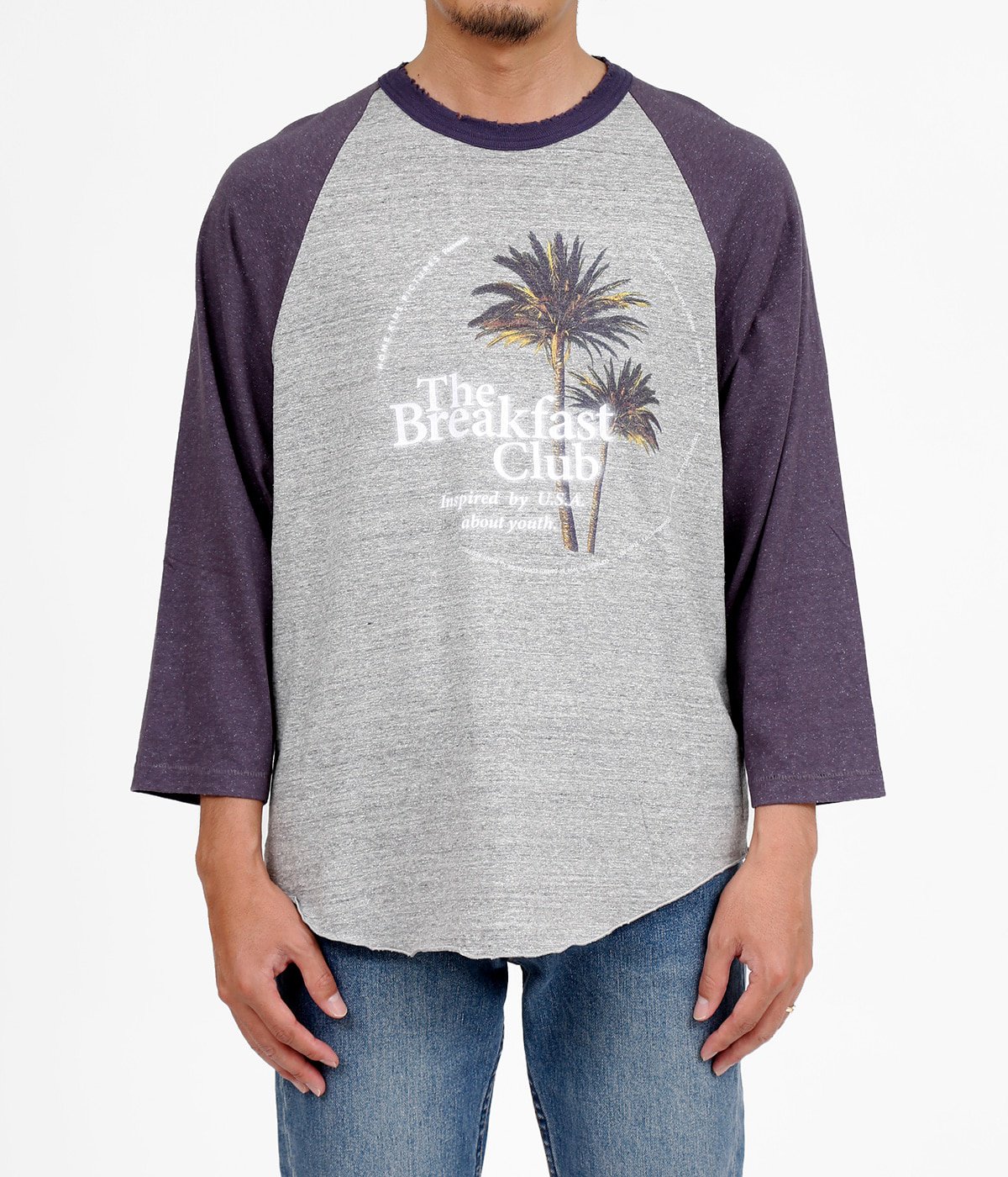 DAIRIKU PALMS RAGLAN TEE ネイビー 入園入学祝い bsrijopleidingen.nl