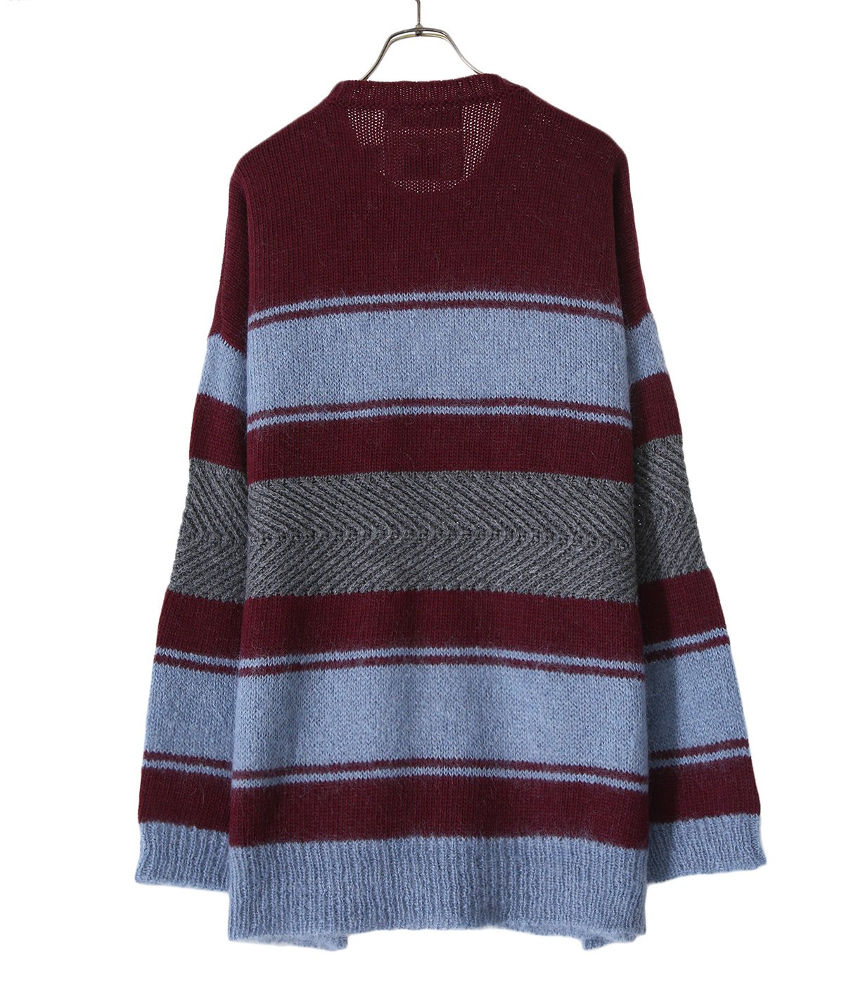 ダイリク Molly Border Mohair Knit オーバー ニット F-