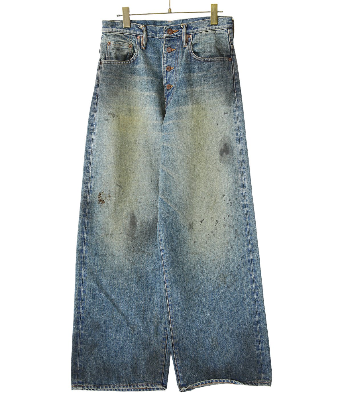 SUGARHILL OILED FADE DENIM PANTS