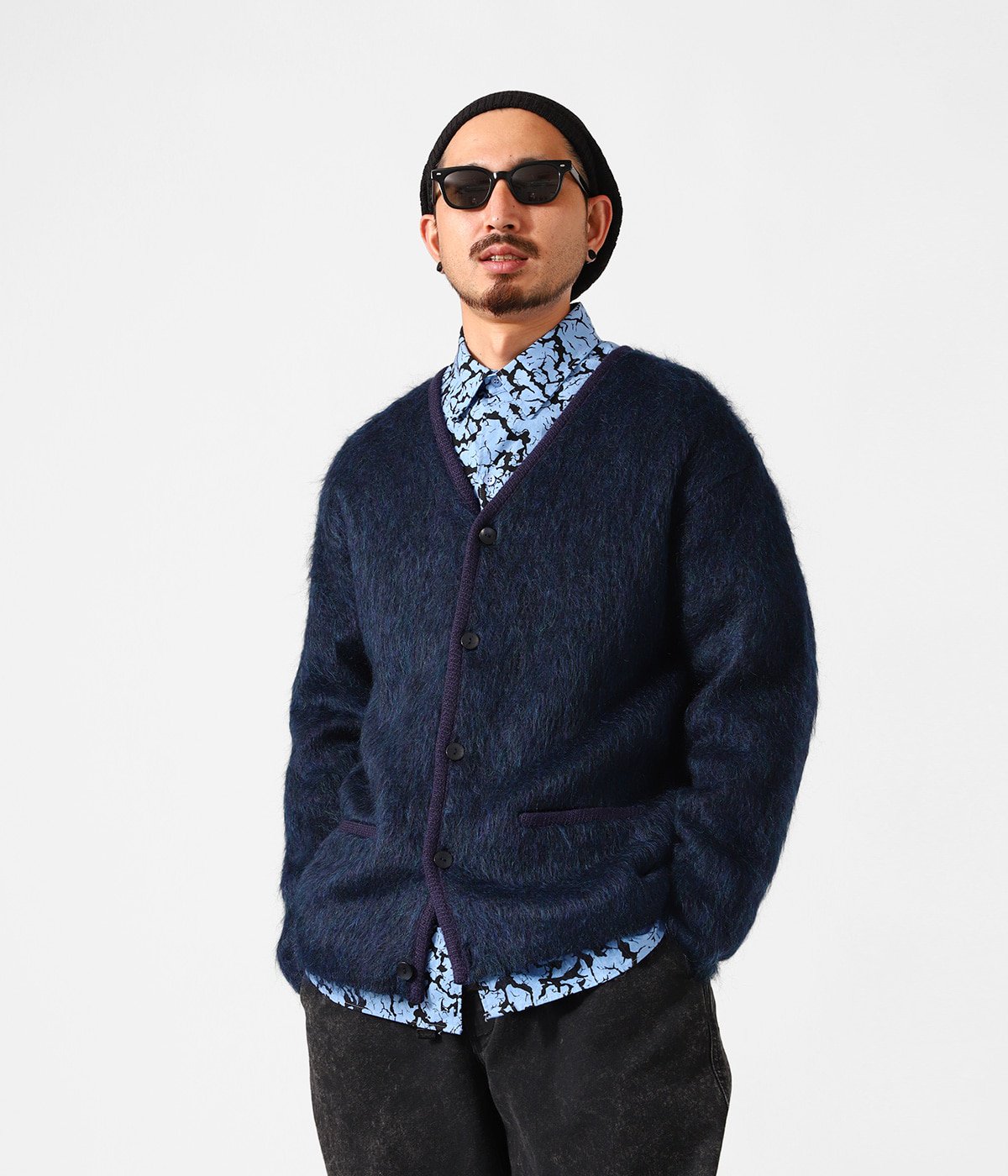 MASSES MOHAIR CARDIGAN - 通販 - pinehotel.info