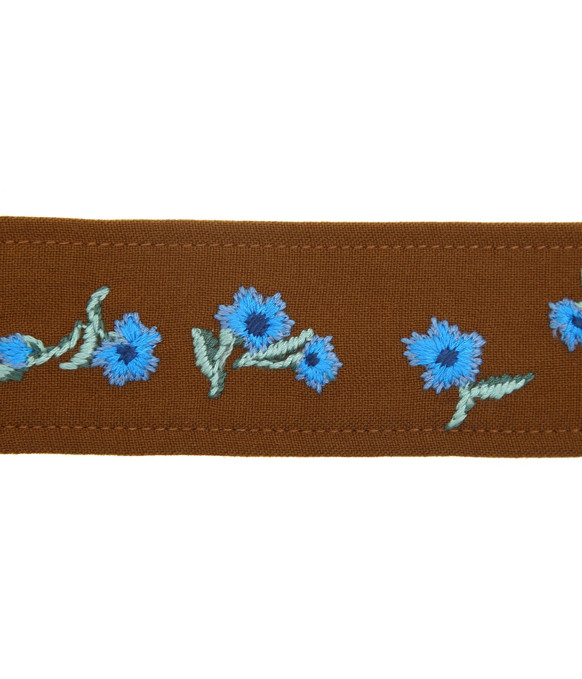 Flower Embroidery Wool Velt