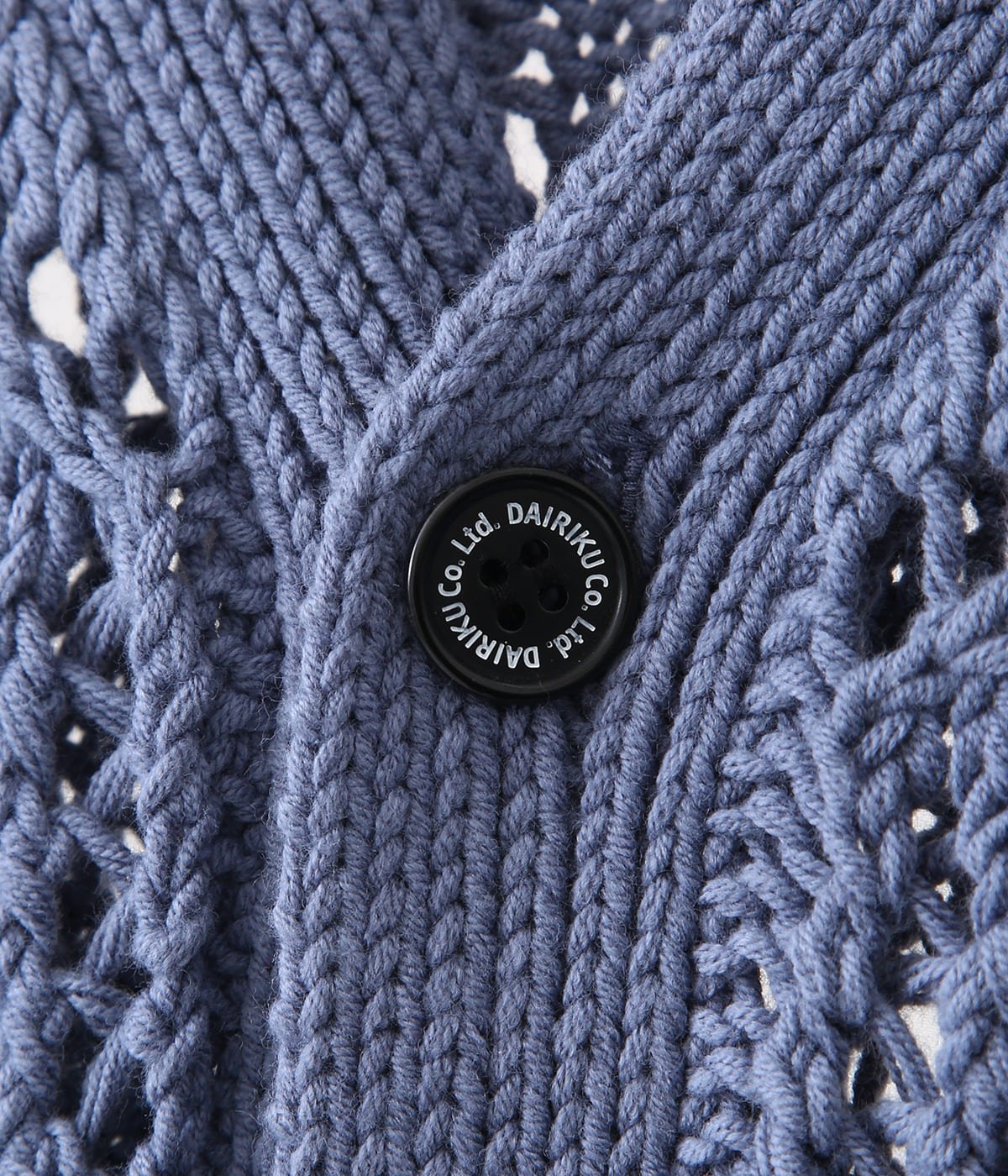 Flower Pattern Hand Knitting Cardigan