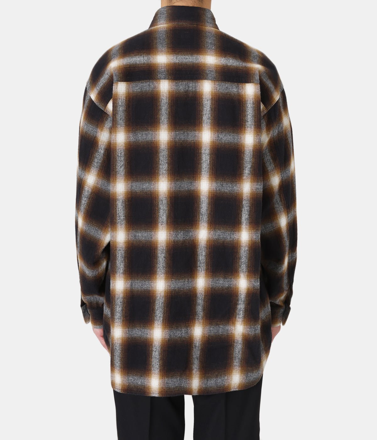 Ombre Check Flannel Shirts | Ets.MATERIAUX(マテリオ) / トップス 長袖シャツ (メンズ)の通販