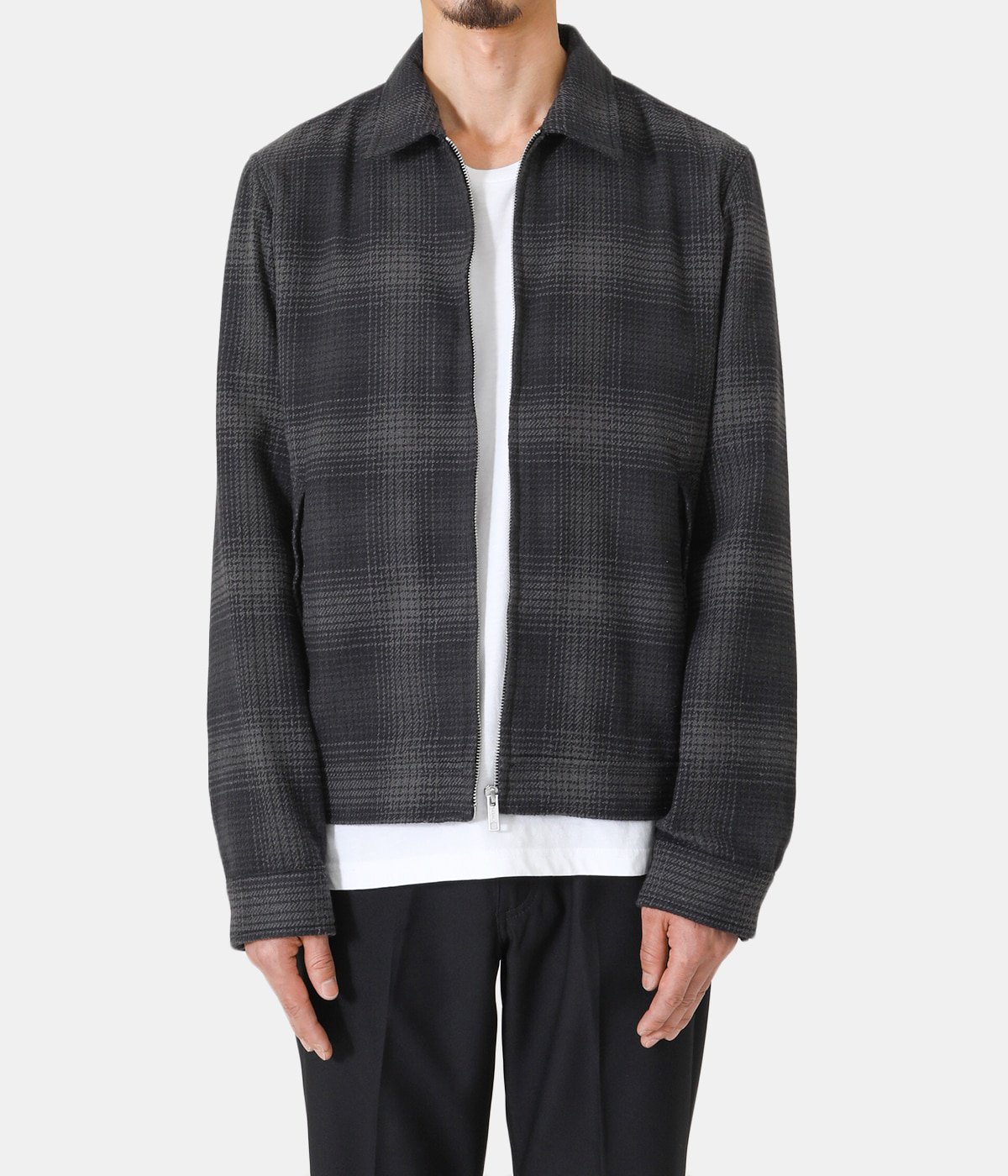 Grandrelle V.Check Flannel Zipup BZ Flannel Zipup BZ | MINEDENIM