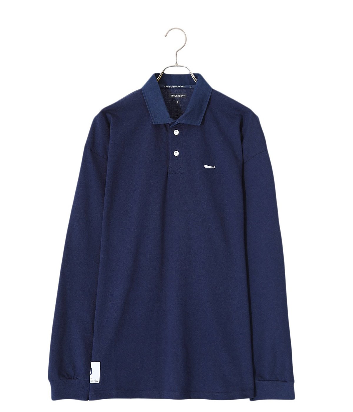 DESCENDANT PADDLE / POLO LS | NAVY