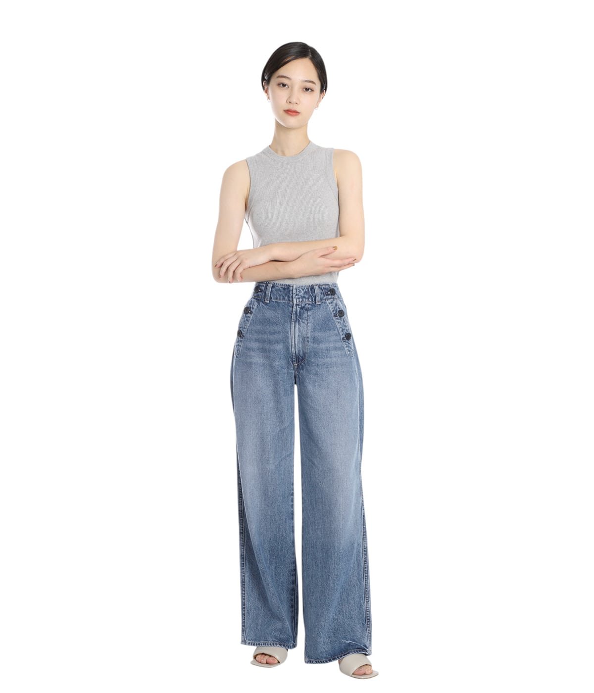 model（166cm） 着用サイズ：24inch