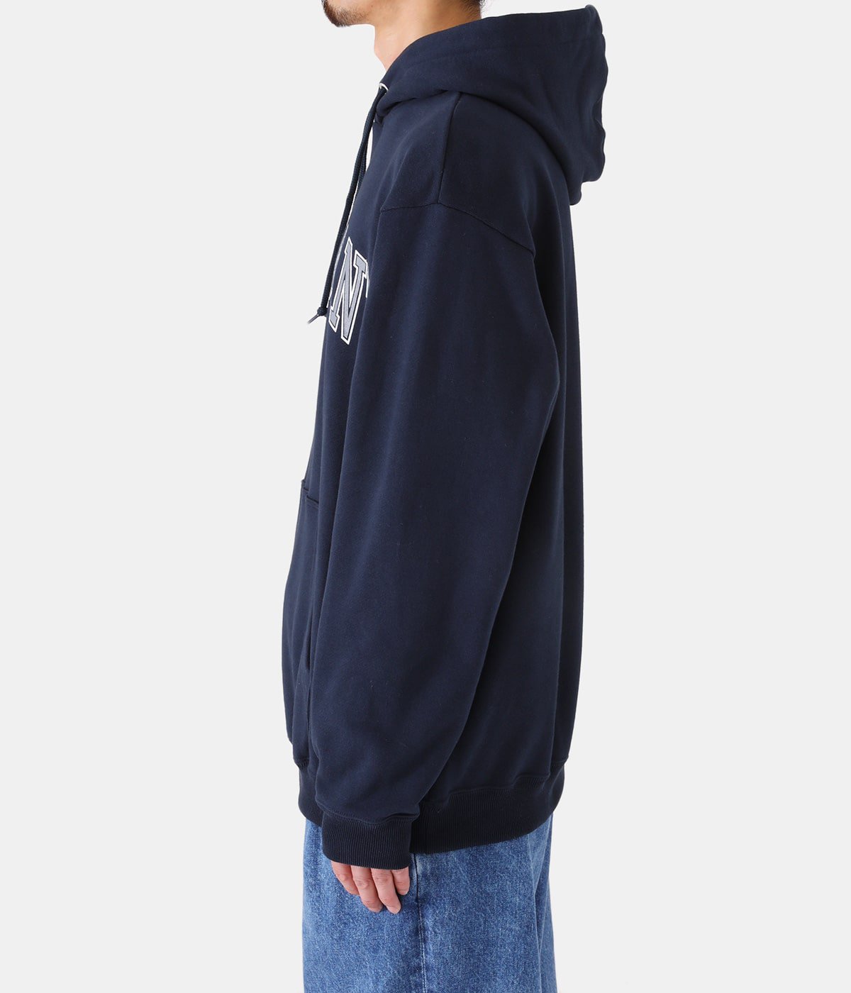 DESCENDANT ディセンダント パーカー サイズ:2 22SS パッチ付き スウェット パーカー STERN HOODY ブラック 黒 トップス フーディー 【メンズ】