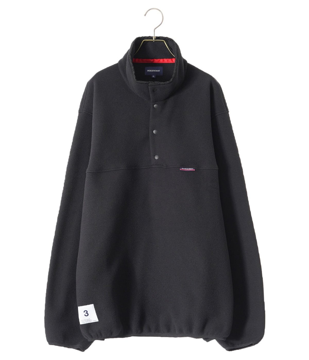 DESCENDANT 22AW HUMMING FLEECE PULLOVER - ブルゾン