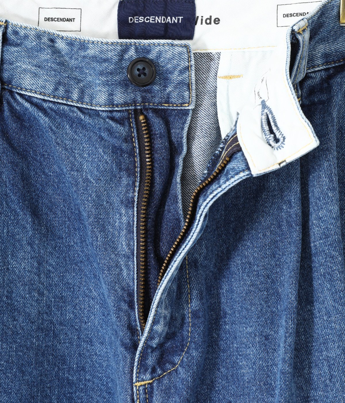 【ットに】 DESCENDANT 22AW DC-3 DENIM TROUSERS サイズ4 りするのは