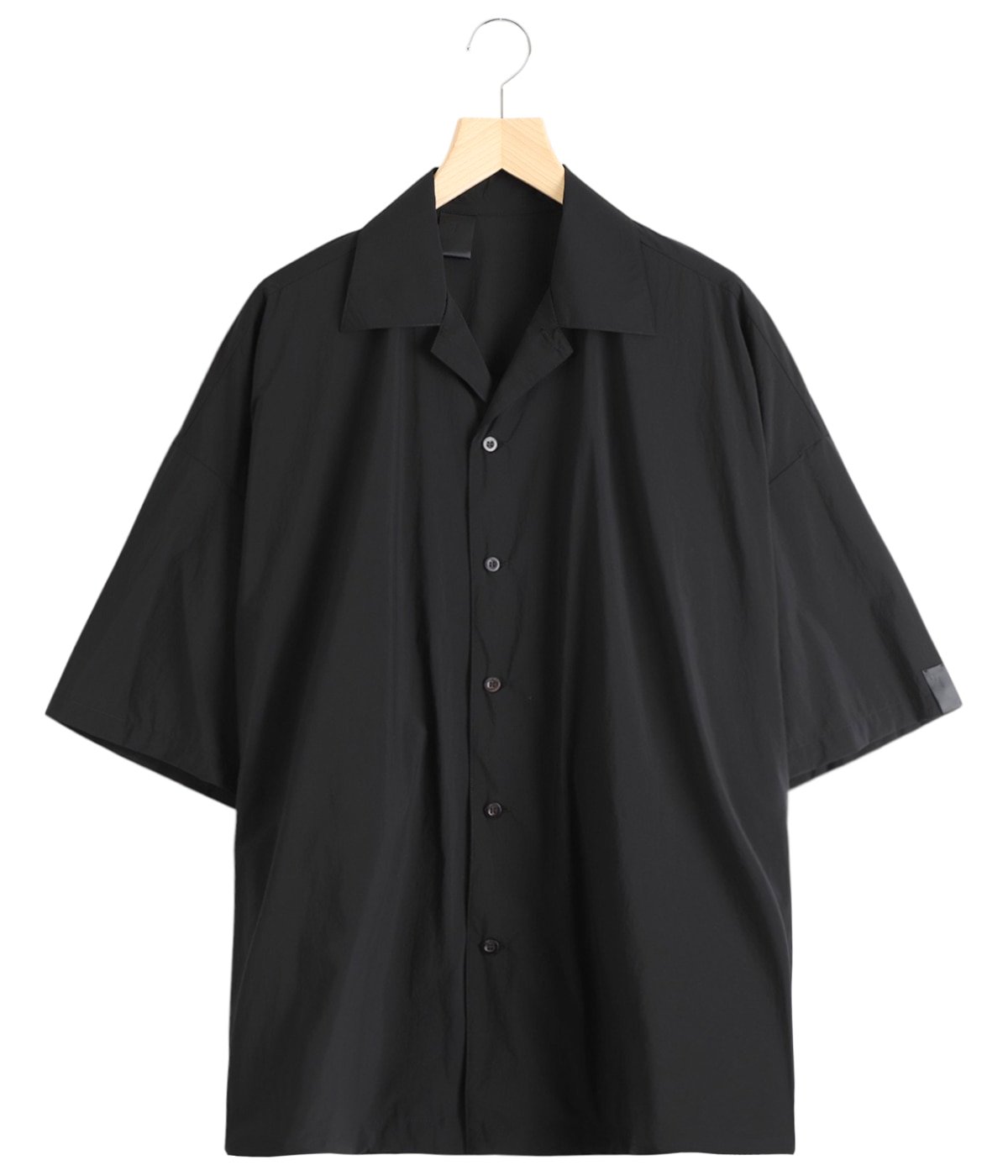 エヌハリウッド/HALF SLEEVE BIG SHIRT/ネイビー/サイズ40 N.HOOLYWOOD (エヌハリウッド) HALF SLEEVE BIG SHIRT / ハーフ