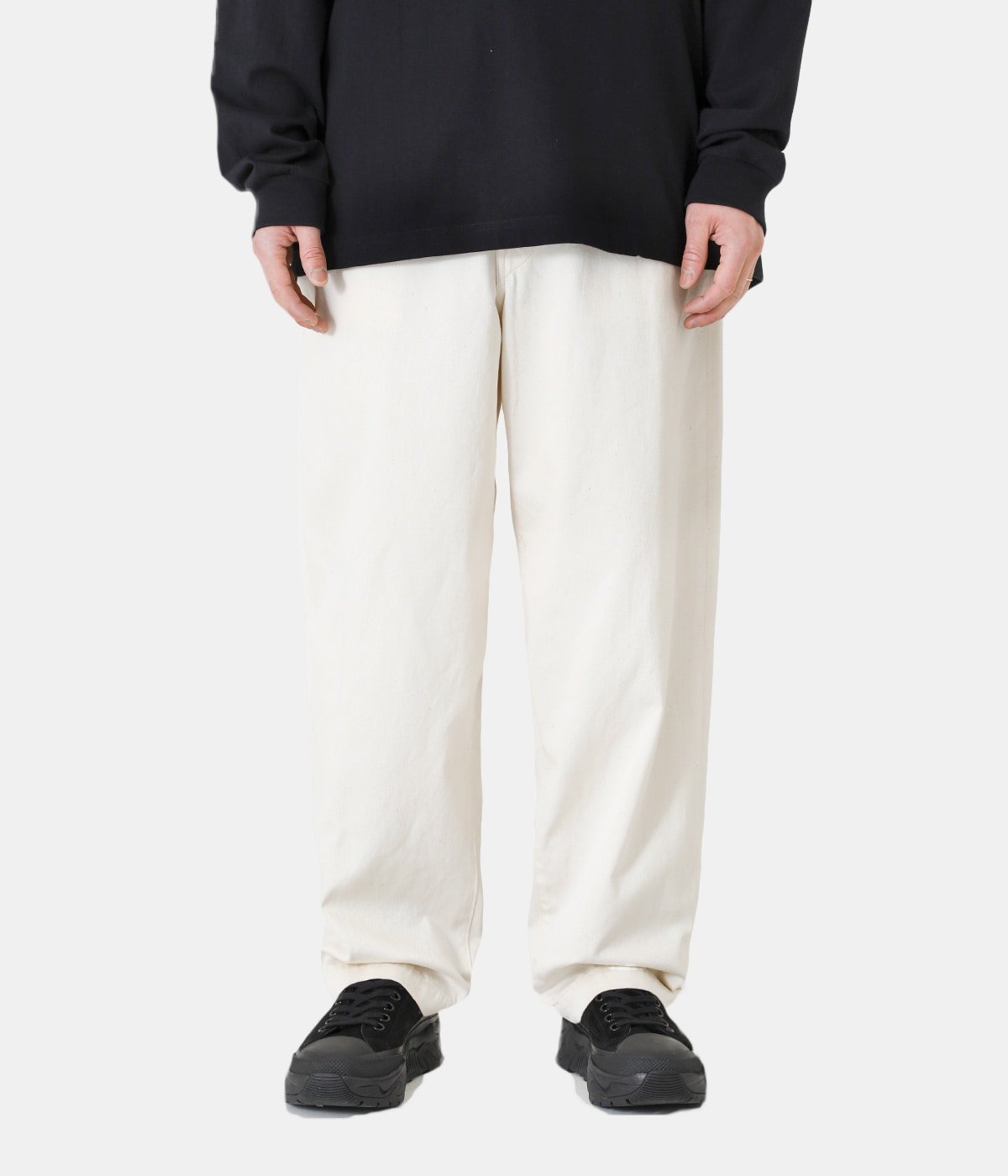 SELVEDGE WEAPON WIDE TROUSERS