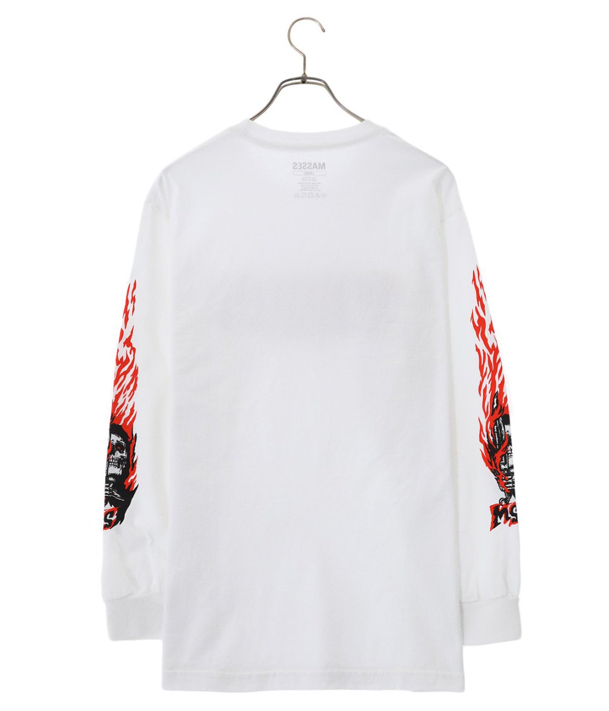 割引クーポン MASSES マシス FLAM L/S T-SHIRTS トップス 