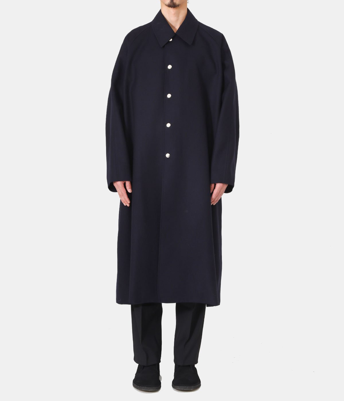 the clasik 22aw 別注bal collar poncho ポンチョ