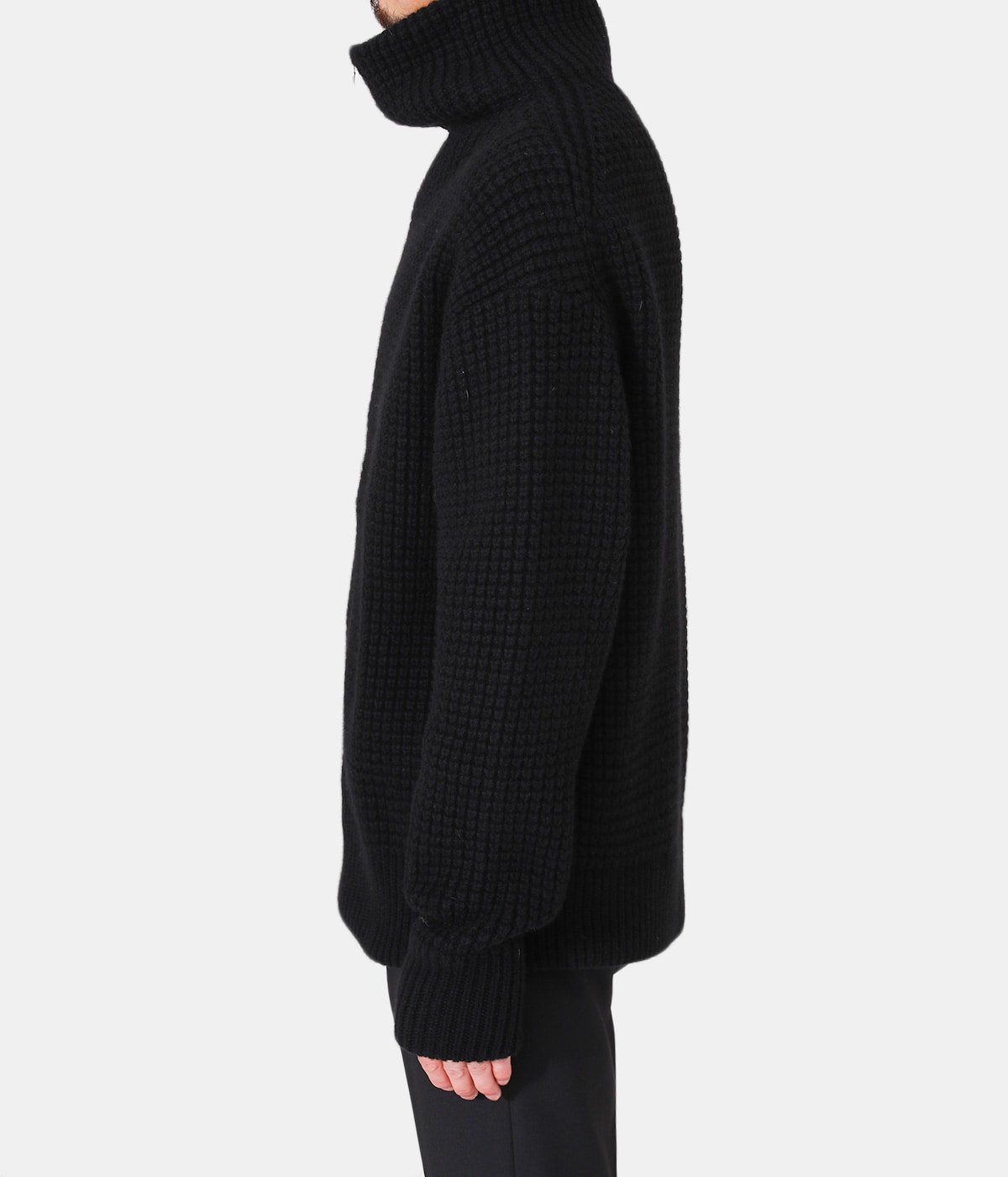 WAFFLE STAND CARDIGAN