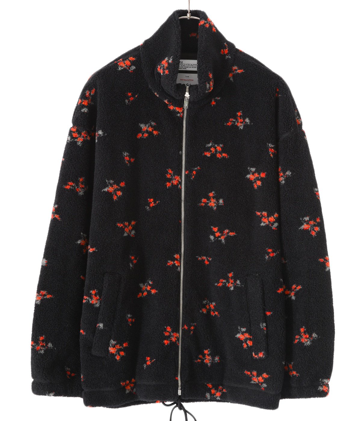 DAIRIKU Flower Fleece Zip Up Boulsonブルゾン