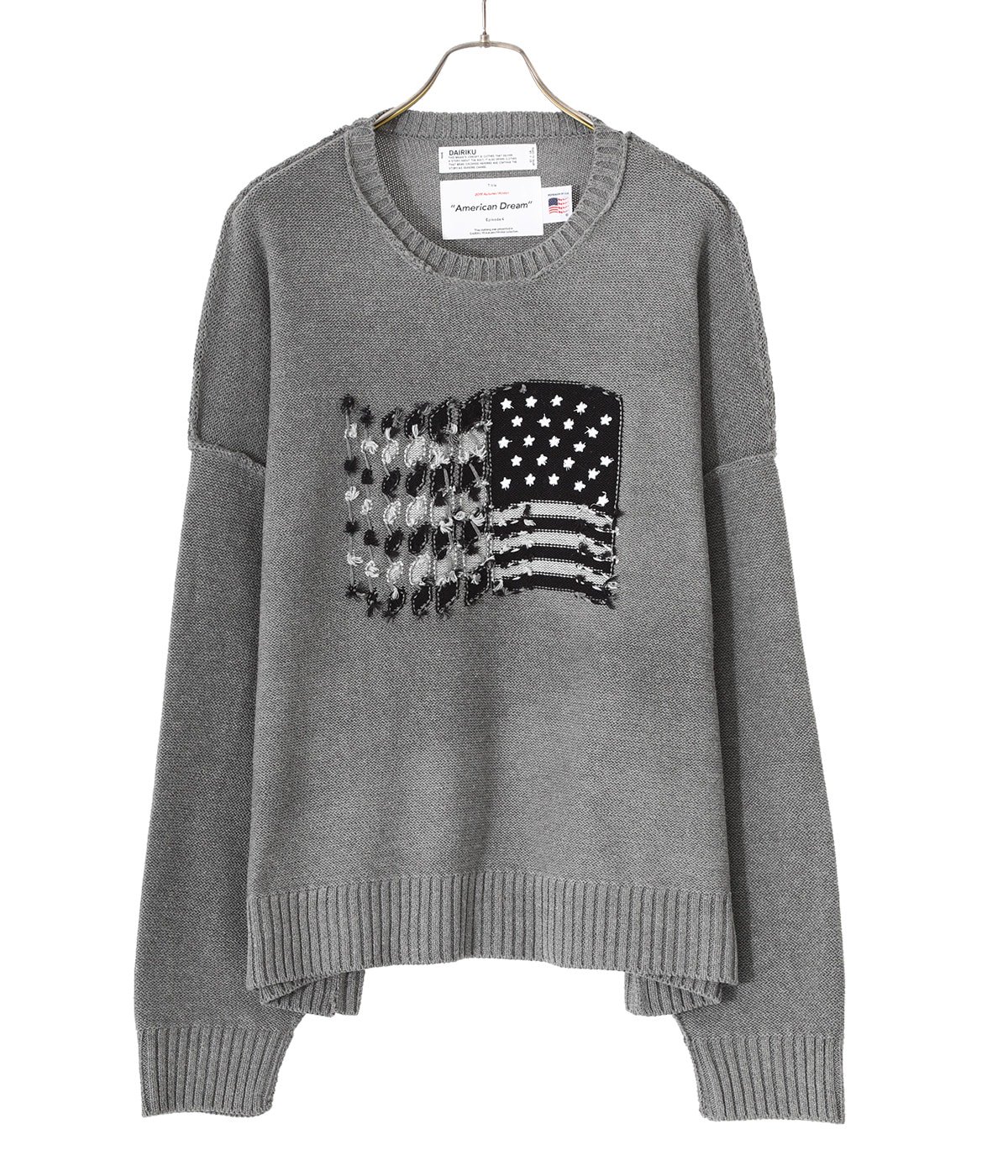 国内正規品】 DAIRIKU American Dream Inside-out Knit