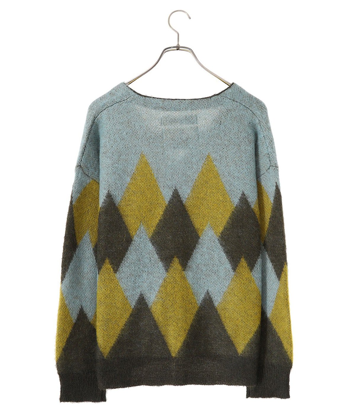 DAIRIKU ダイリク 2022AW ARGYLE MOHAIR KNIT-