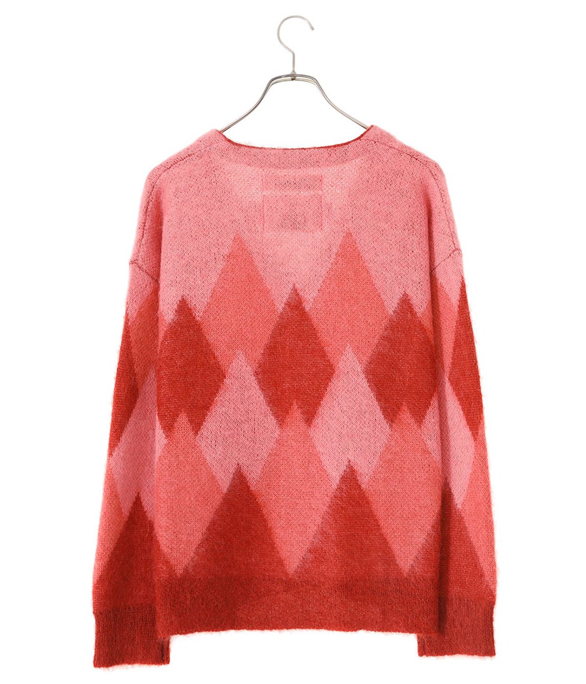 Argyle Mohair Knit Cardigan | DAIRIKU(ダイリク) / トップス ...