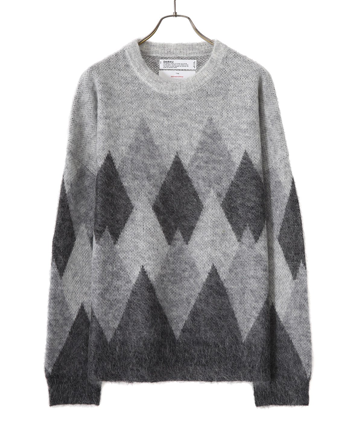 Argyle Mohair Pullover Knit | DAIRIKU(ダイリク) / トップス ニット・セーター (メンズ)の通販 -  ARKnets(アークネッツ) 公式通販 【正規取扱店】