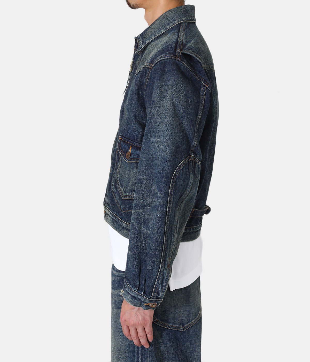 sugarhill MUSTY FADED DENIM JACKET ブラック系 ジャケット/アウター