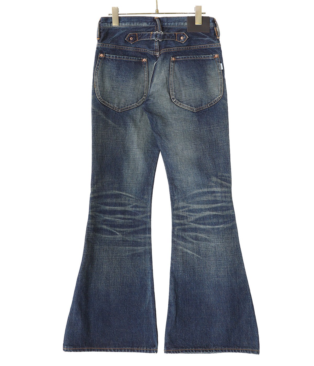 MUSTY FADED BELL BOTTOM DENIM PANTS