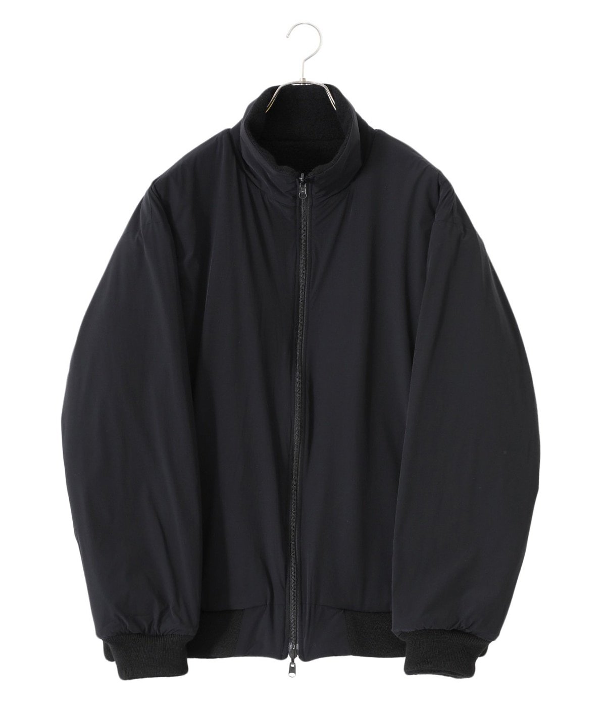 nylon × fleece  reversible jacket