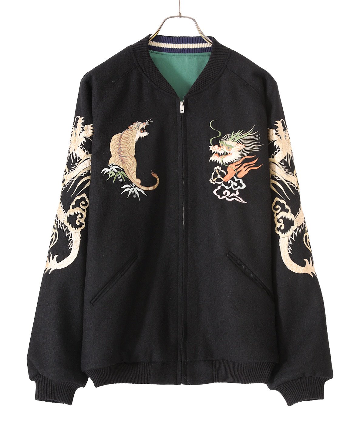 WOOL SOUVENIR JACKET "The gold" GOLD(ゴールド) / アウター スカジャン (メンズ)の通販