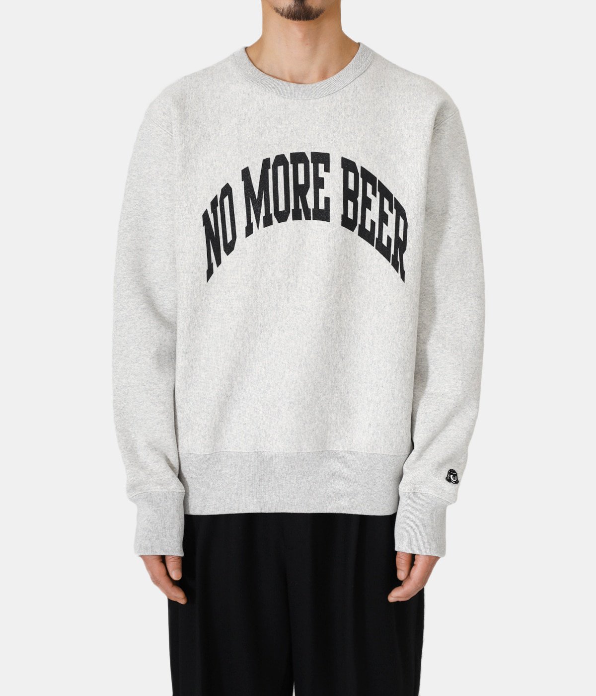 NO MORE BEER CREWNECK | TACOMA FUJI RECORDS(タコマフジレコード