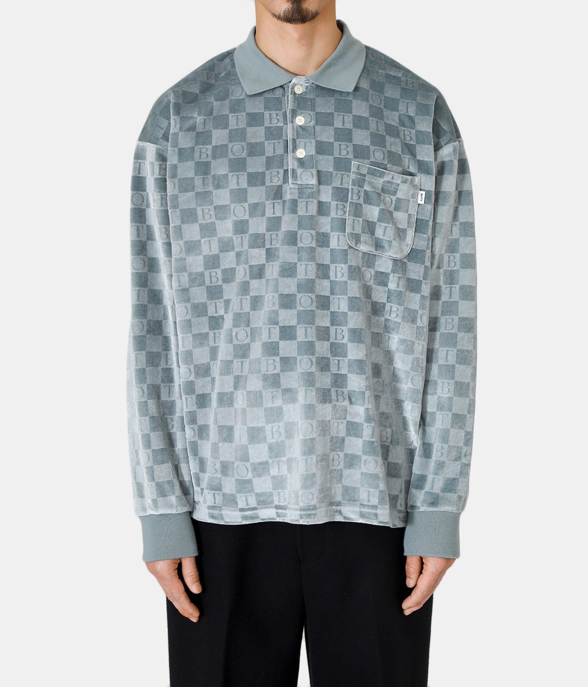 83%OFF!】 BOTT ペロアポロ Checkerboard Velour Polo ecousarecycling.com