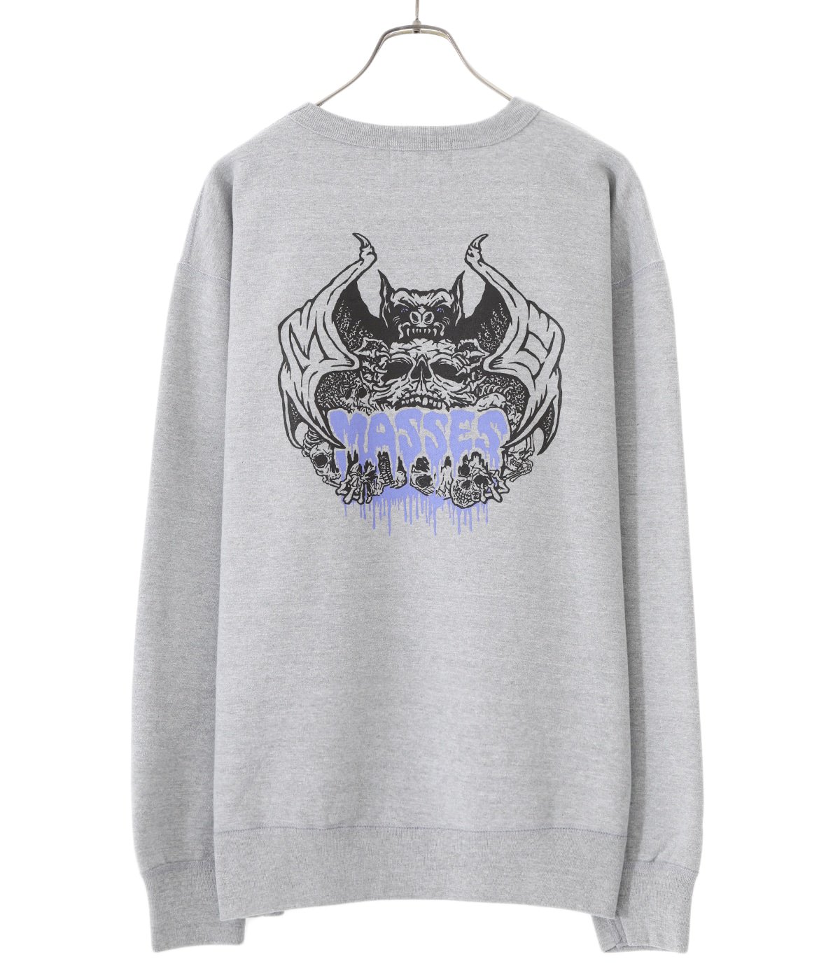 MASSES マシス SWEAT CREW SKULLBAT 限定特売品 carltonarms.com