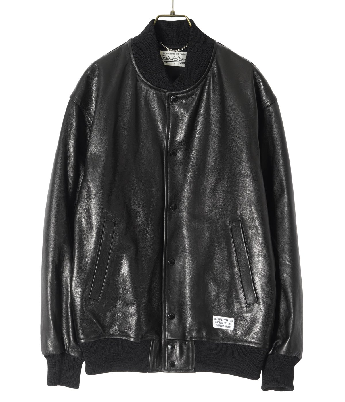 100％本物 km様専用WACKO MARIA Leather Varsity Jacket opri.sg