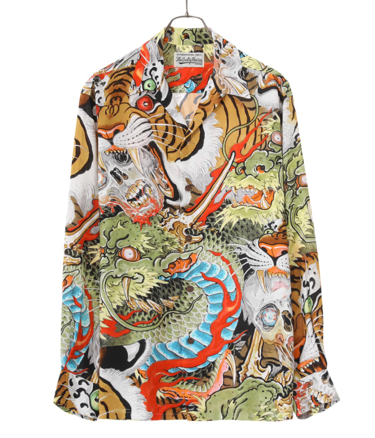 wackomaria 22aw Hawaiian shirt 長袖 | angeloawards.com