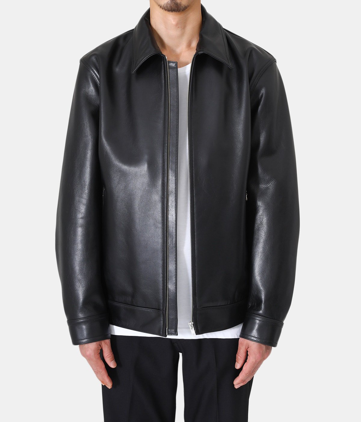 SINGLE RIDERS LEATHER JACKET ( TYPE-2 )