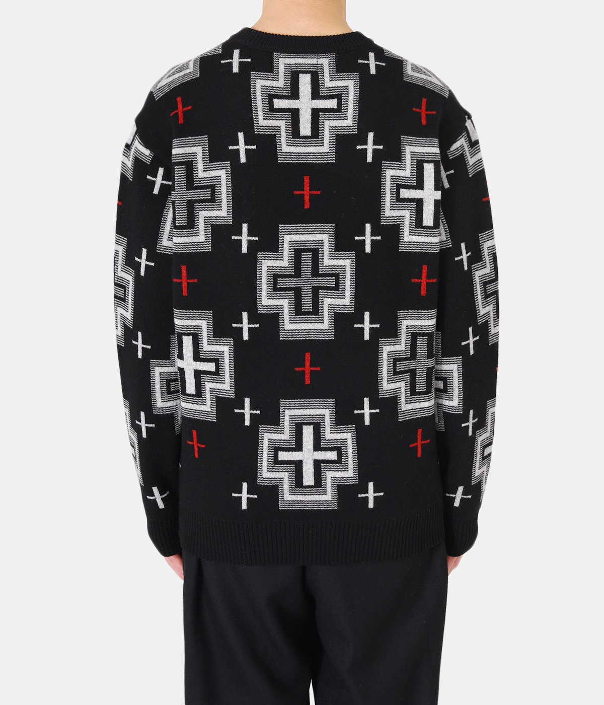 NATIVE CROSS CREW NECK KNIT | RATS(ラッツ) / トップス ニット