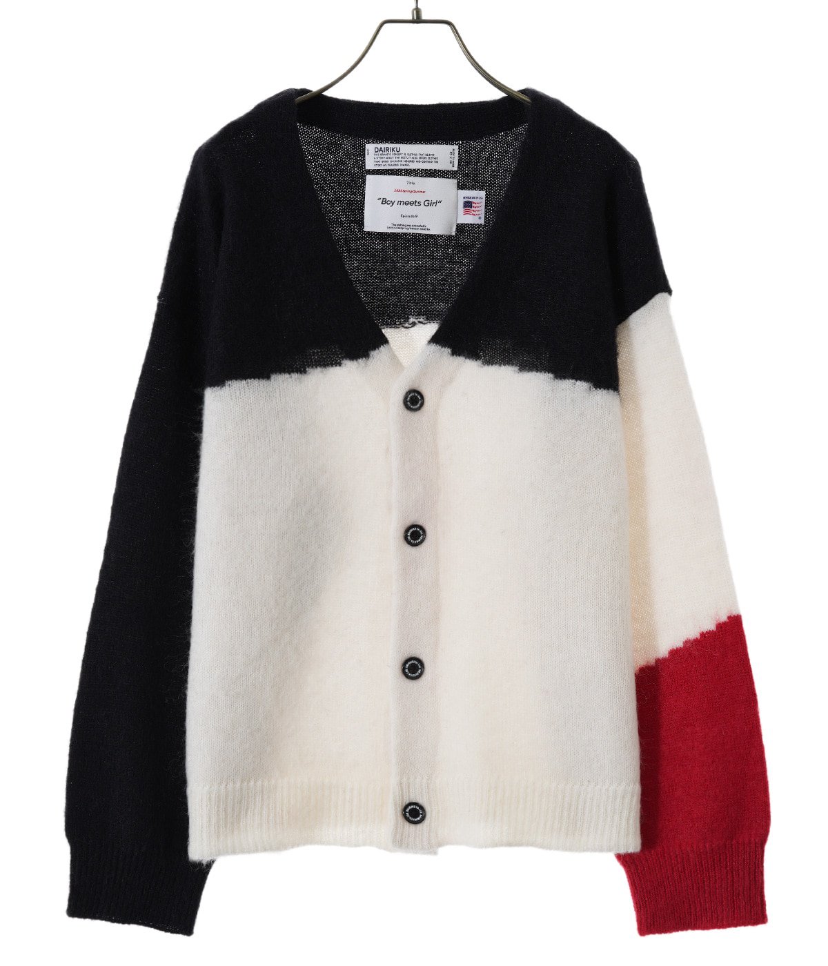 DAIRIKU / NANA Mohair Cardigan | top-chassis-belgium.be