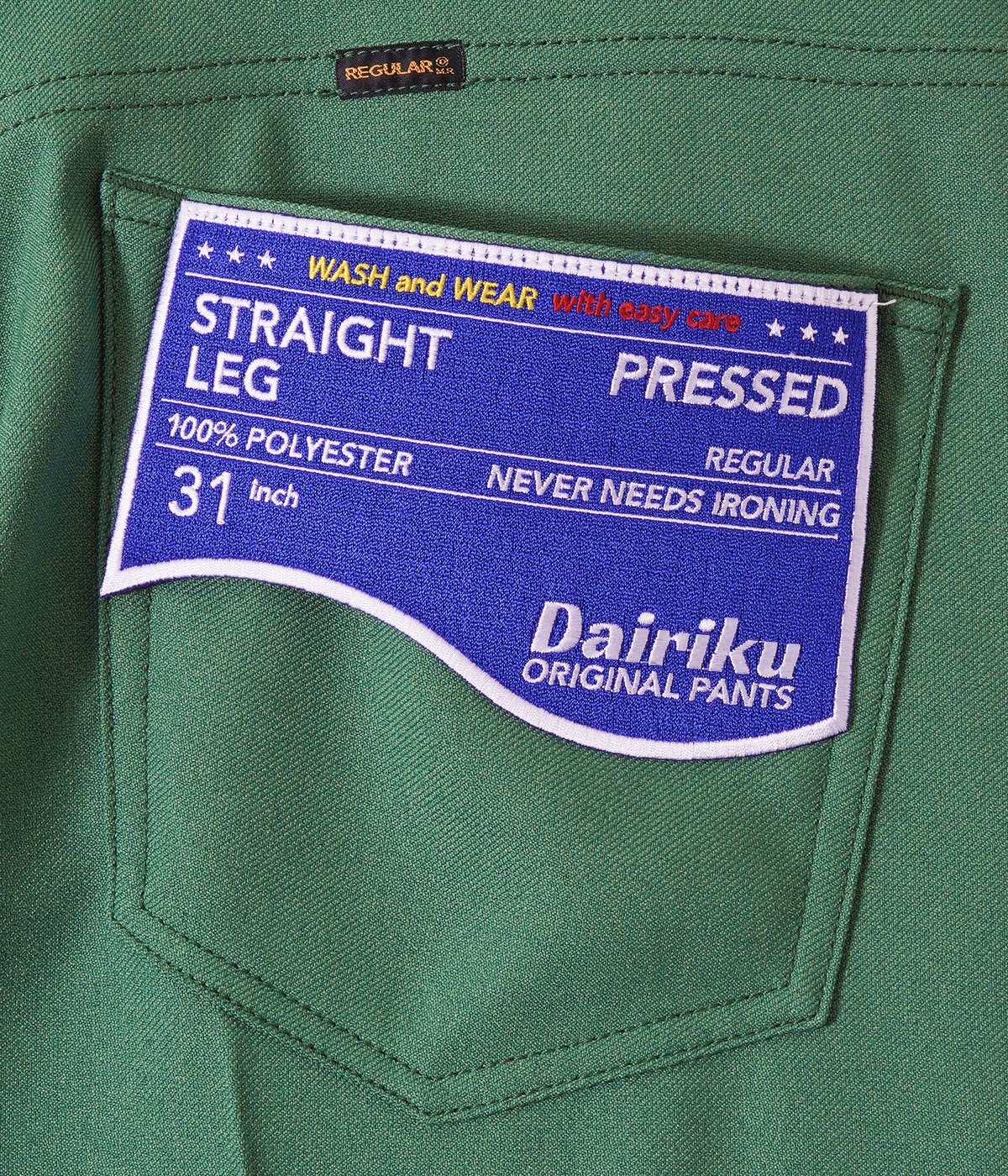 Straight Flasher Pressed Pants